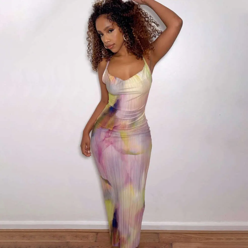 Open Back Beach Dress: Womens Fashion Print Slim Fit... From Dongdumaoyi,  $41.25 In Bulk | DHgate.Com