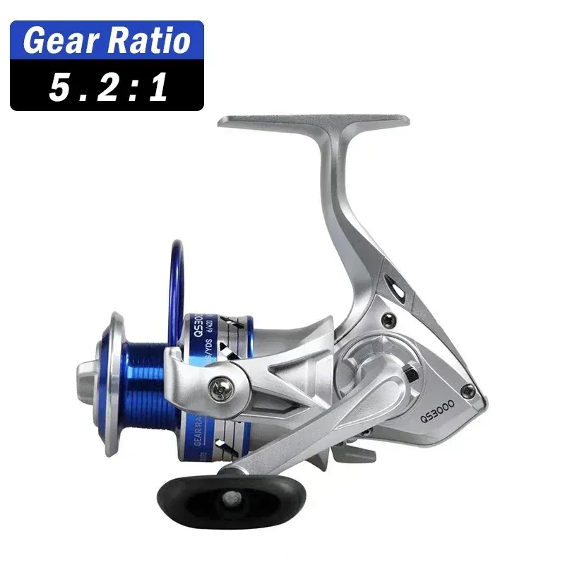 Accessories Spinning Fishing Reel 3000 4000 5000 Series Light Weight Surfcasting Spinning Fishing Reel Nylon Saltwater Sea Carrete De Pesca