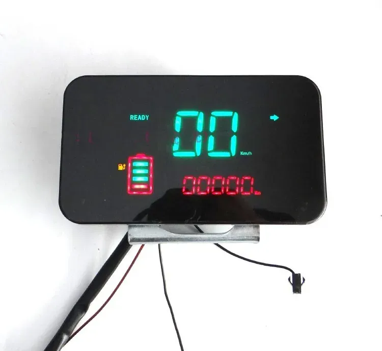 Accessoires E Bike Simple Electric Bicycle LED -display 48V 60V 72V Elektrische fiets LED -Istrument -assemblage