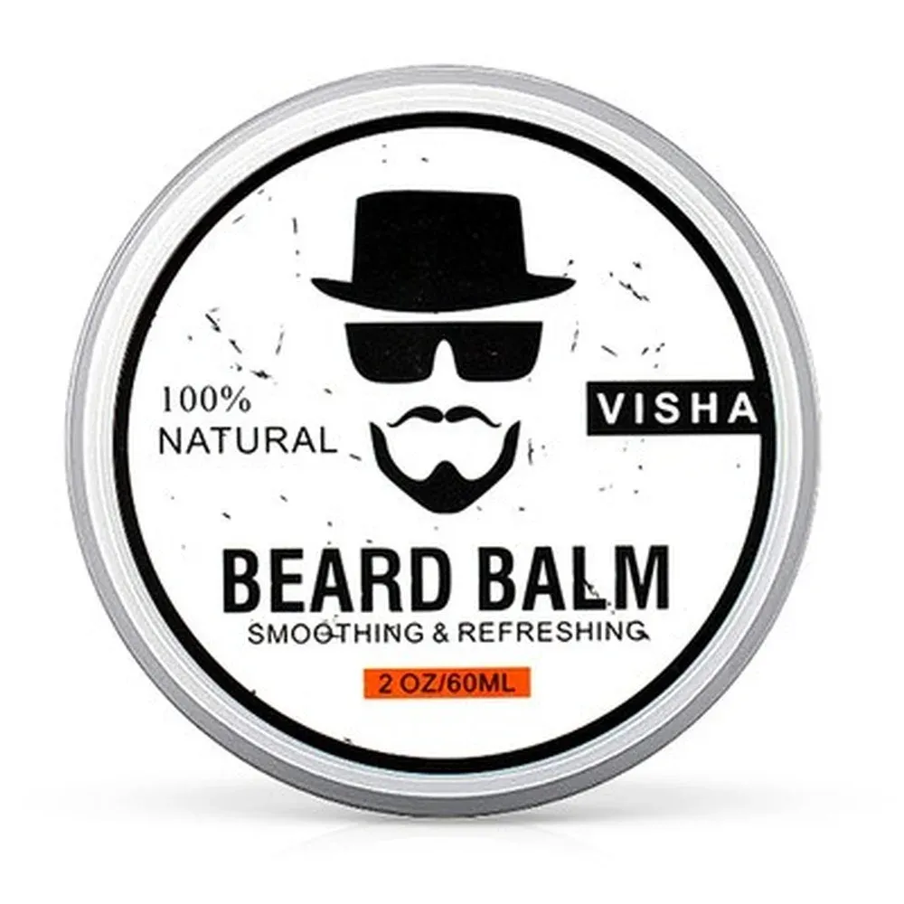 Shampoo&Conditioner 30g Men Organic Beard Hair Growth Plant Oil Balm Moustache Repair Wax Styling Moisturizing Smoothing Nutrition Conditioner