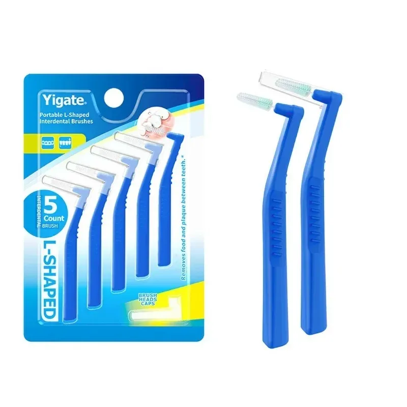 2024 Interdental Brush Curved Interdental Brush Cleaning Tooth Socket Toothbrush Correction Tooth Gap Cleaning Brush 5/for curved toothbrush cleaner