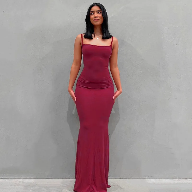 DHgate.com:Designer Halter Mermaid Maxi Dress for Women