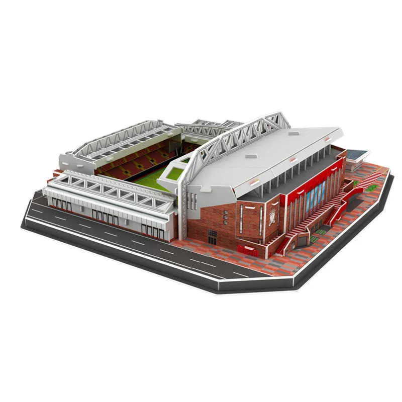 3D Paper Puzzle DIY Anfield Football Stadium In Anfel... From Yushun ...