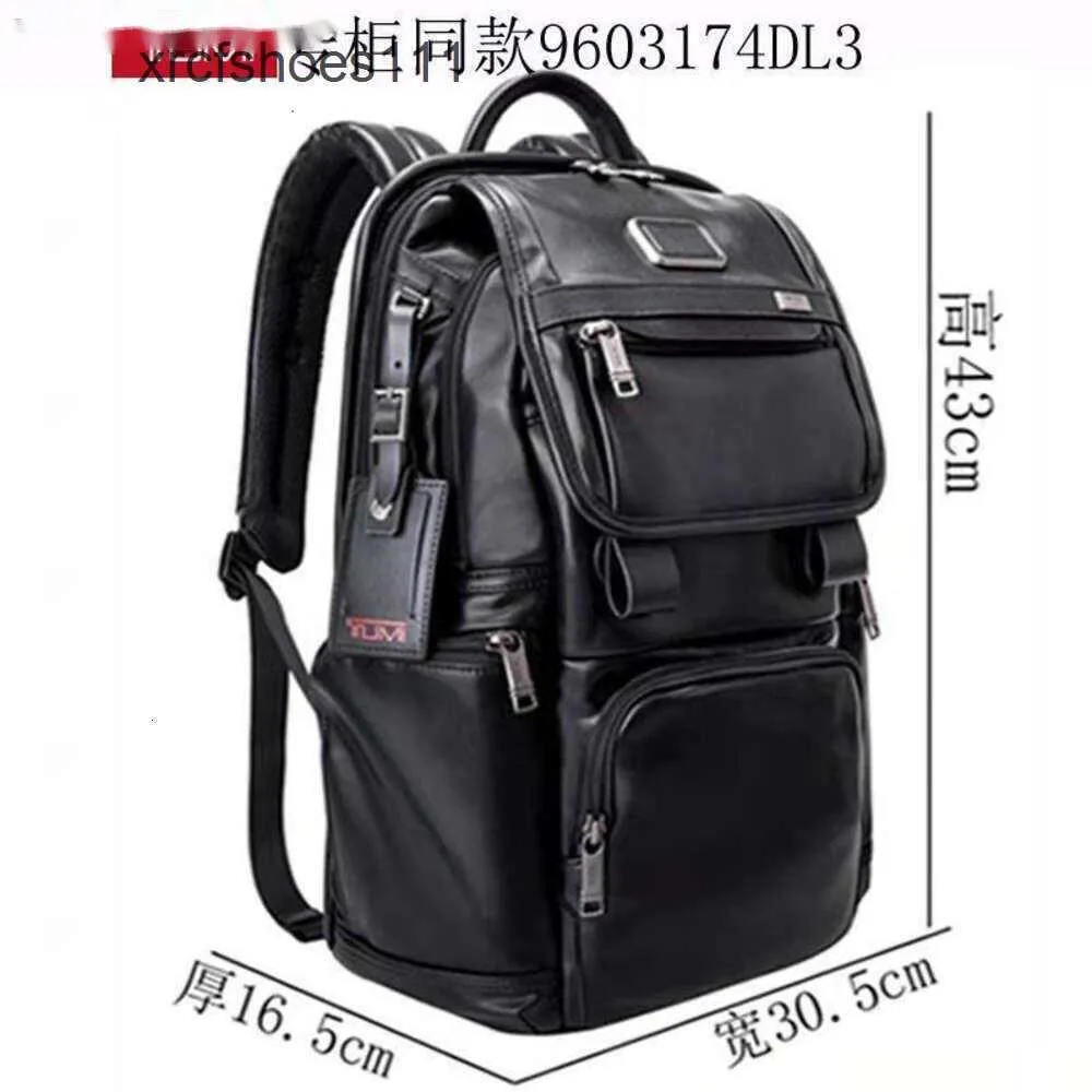 Sac à dos Business Commutation en nylon Pack Series Travel Tummii Designer 2603174D3 Tummii Alpha3 Back Ballitics Bag Mens H343