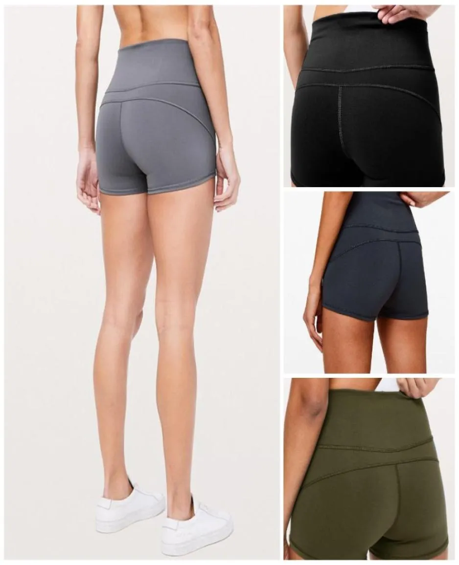 4 colori L50 Yoga Short Pants Womens Shorts Shorts Ladies Casual Yoga Outfit Adwear Girls Girls Exercisput Fitness Wear1066547