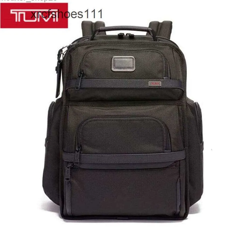 2603578 Voyage Casual Business Designer Ballitics Mens Backpack Tummii Sac imperméable en nylon Pack de dos pour hommes Tummii SLN1