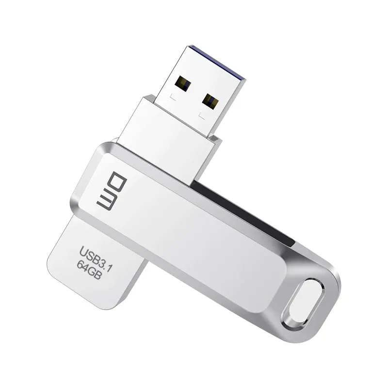 Drive USB Flash Drive USB3.1 PD169 à haute vitesse 64 Go 128G 256G 512G Slide Métal USB Vaxe de lecture jusqu'à 60120 Mo / s