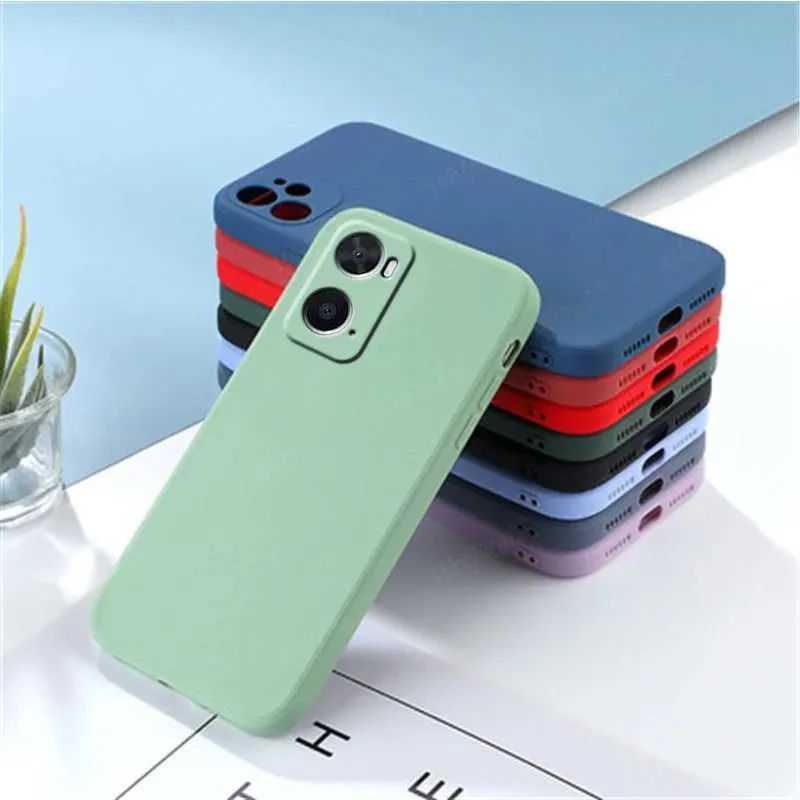 Obudowy telefonu komórkowego dla okładki Oppo A96 Case dla Oppo A96 Capas Telefon Odporny na zderzak wstrząsowy TPU dla Oppo 76 36 96 A76 A36 A96 Fundas 240423