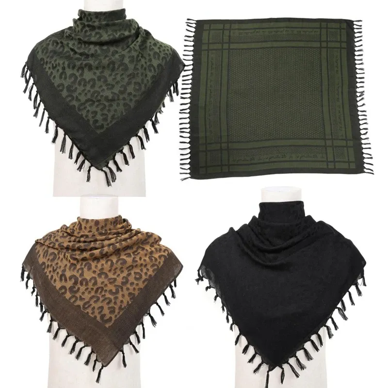 Foulards écharpe tactique de chasse extérieure Shemagh arabe kffiyeh désert écharpe le cou militaire