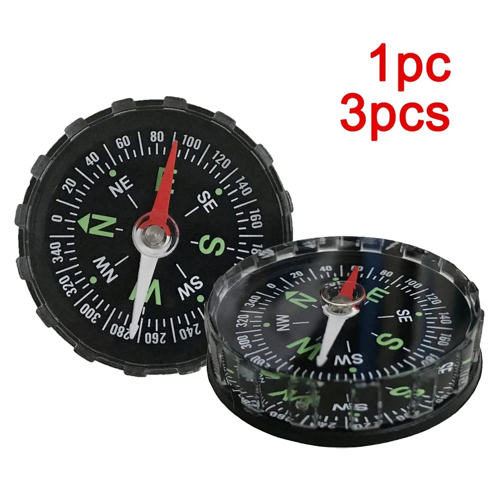 Compasse 45 mm MINE MINI MINI BBASS EN OUTDOOOR CAMPING RADIGNE SURVIAL GUIDER Navigation Compass pour l'étudiant Expérience scientifique