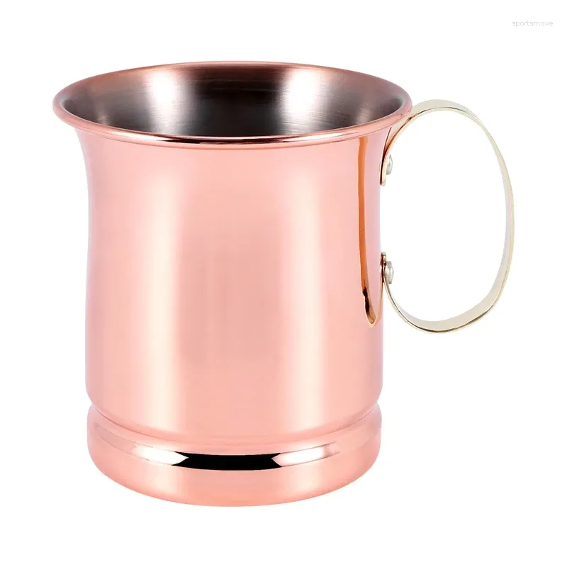 Mugs Stainless Steel Beer/Milk Mug Handcrafted Moscow Mule Cup Drinkware Tableware