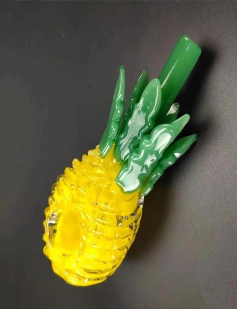 High Quality Pineapple Glass Pipes Cheap Pyrex Glass Hand Pipes Spoon Pipes Beautiful Mini Smoking pipe In Stock26087267676