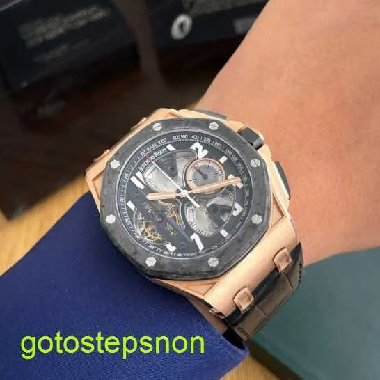 AP Tactical Wrist Watch Svowwheel Royal Oak Offshore 26288of.oo.d002.cr 18K Rose Gold Manual Mechanical Man Watch