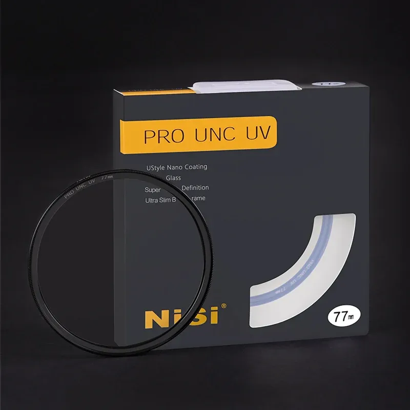 Фильтры NISI Ultra Slim Pro Nano UNC UN UV -фильтр Multe -Overt -Lens Protector HK9L, 52 мм 58 мм 62 мм 67 мм 72 мм 77 мм 82 мм