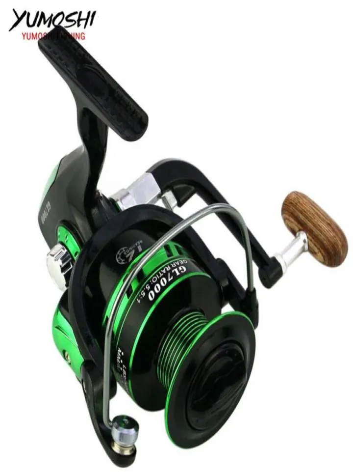 Nya fiskrullar 12BB 551 Full Metal Spool Baitcasting Reel Spinning Reels 100070001372950