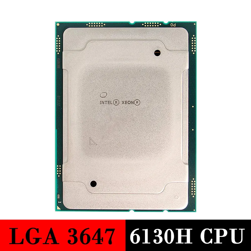 Använd serverprocessor Intel Xeon Gold 6130H CPU LGA 3647 CPU6130H LGA3647