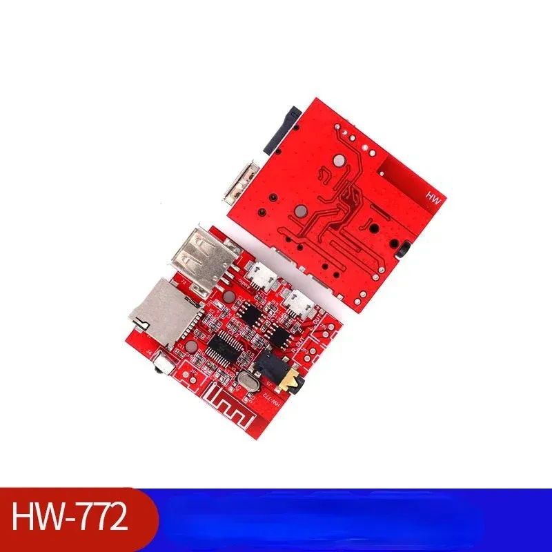 CAR BLUETOOTH 4.1 MP3 WAV DECODING BOARD 3W Högtalare Förstärkare Ljudmottagar Modul Support USB/TF/U-Disk/IR Remote Control