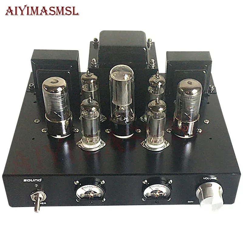 Amplificateur Aiyima SMSL 6W 2.0 6J4P 6AC7 PUSH 6P1 6N1N SOINKED CLASS A AMPIRATION DE POWER ABUS PUBUS AMPLIFICATEUR 5U4C Amplificateur à la main