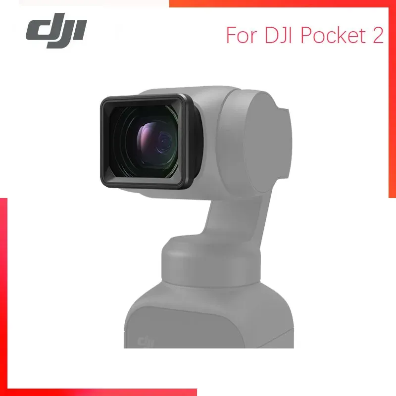 Filters origineel voor DJI Pocket 2 wideAngle lens FOV neemt toe tot 110 ° zonder vervorming equivalent brandpuntsafstand neemt toe tot 15 mm