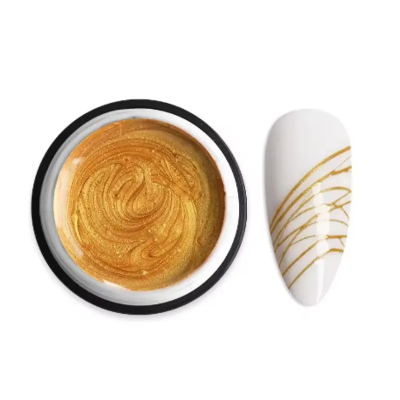 15ml Golden Color Spider Gel for Nail Art Painting