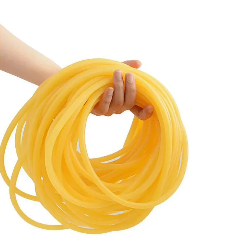 Arrow 30m Natural Latex Rubber Tube Elastic Slingshots Catapults Tube Band For Camping Shooting Slingshot Catapult Accessories