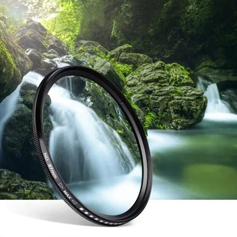 Filters Dynamic ND2400 Filter 52mm 58mm 62mm 67mm 72mm 77mm Slim Fader Variable ND Lens Filter Justerbar ND2 till ND400 Neutral densitet