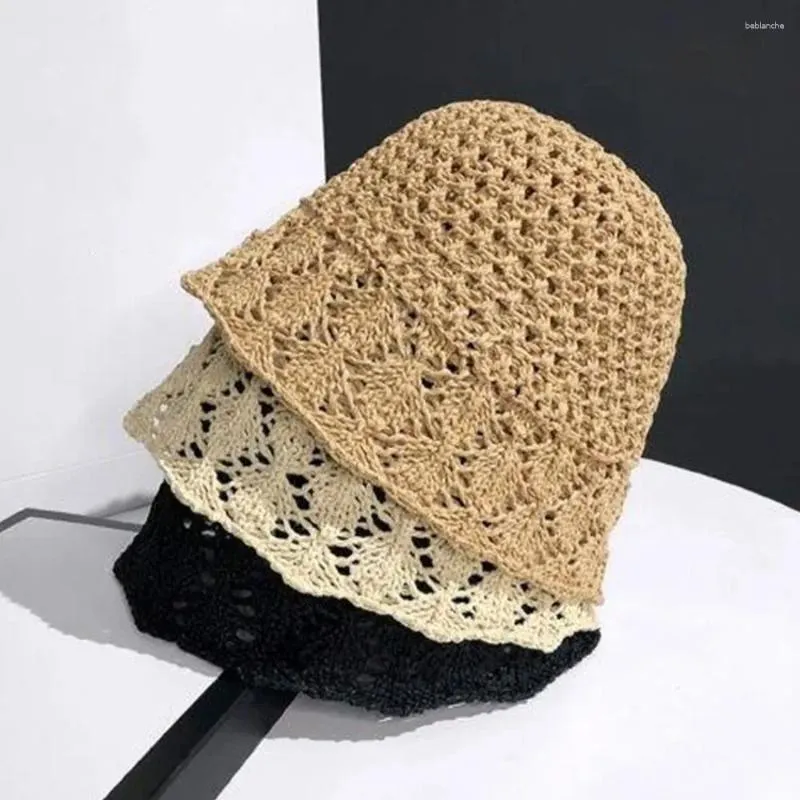 Boinas Hollow Weave Sol Hat Hat