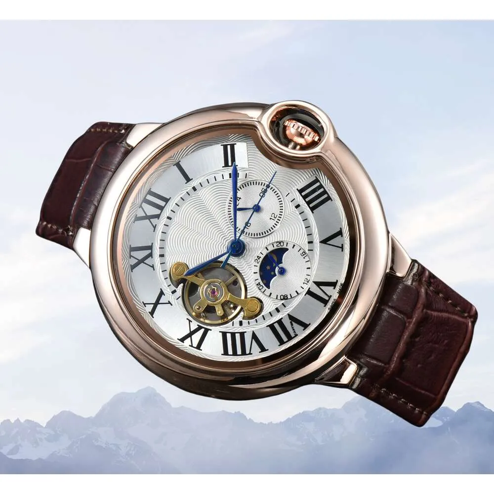 AAA Top Designer Automatyczne mechaniczne zegarki Watche Man Mens Watch 39 mm szkieletowe tarcze zegarki Watch Watch Watch 35 mm Romedialny automatyczny Montres MUVEMENT STEE