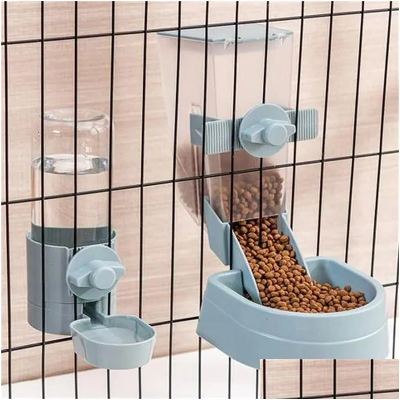 Küçük hayvan malzemeleri matic evcil hayvan besleyici asılı içme çeşme büyük kapasite kedileri köpek tavşan besleme kase su içici evcil hayvanlar damla otrc3