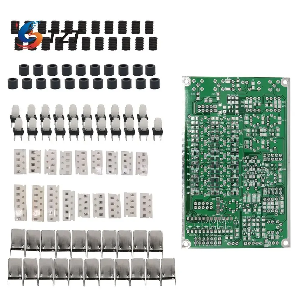 Förstärkare TZT 6Band HF SSB Shortwave Radio Transceiver Board DIY Kits Kompatibla uppsättning 3,5 MHz 7MHz 10MHz 14MHz 21MHz 29MHz