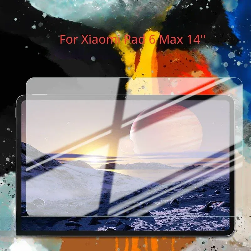 Xiaomi Padのための保護者HDスクラッチプルーフスクリーンプロテクター6 max 14 '' Xiaomi Pad6用タブレット強化ガラス6max 14inch保護フィルム
