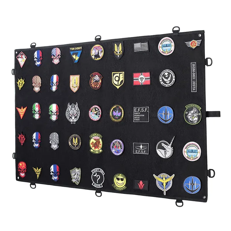 Gereedschappen Tactische patch display bord patch houder vouwmat voor militaire leger ID opvouwbare diy badge pasta -patch patches tool organisator