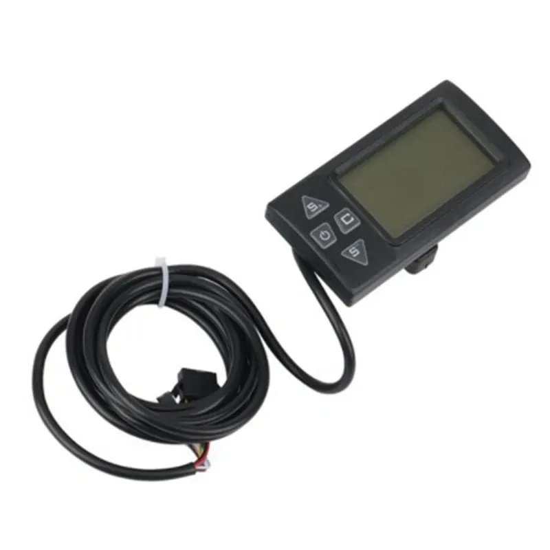 Zubehör 1 PCS S861 LCD -Display mit SM -Stecker für Elektrobike BLDC Controller Control Panel Black 24v36v