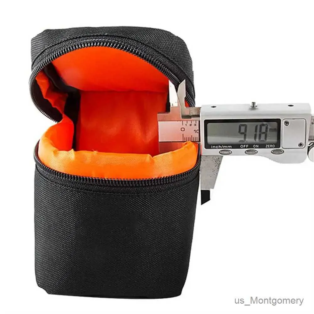 Camera Bag Accessories Lens Protector för kameralins Skyddande Pouch Case Camera Lens Bag Camera Lens Pouch Protective Case Lens Holder Case