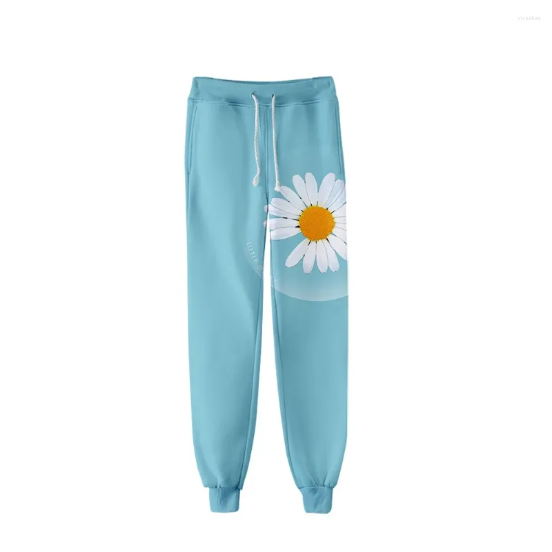 Herrenhosen Daisy 3D Printed Jogghs Pants Stylish Casual Jogging Harajuku Slim Frauenmänner