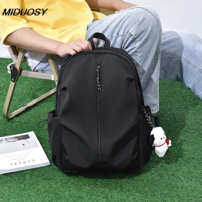 ウエストバッグFeisha Student SchoolBag Junior School大容量韓国のシンプルな日本のハラジュクスタイルユニセックスバックパック