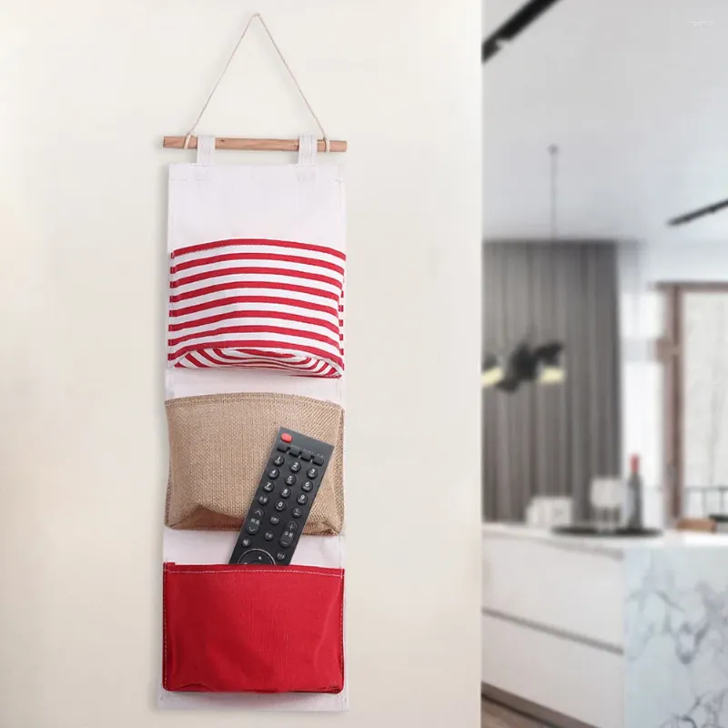 Storage Bags Wall Hanging Bag Organizers Pocket Multi Purpose Hang For Home Decor DIY Kitchen Door Closet