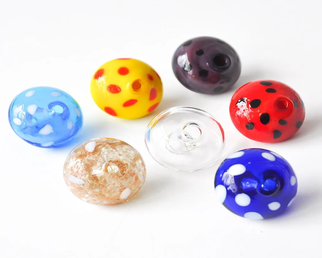 Smoking Accessories Colored Mushroom Carb Cap with 31mm Diameter fit for 2mm 3mm 4mm quartz banger5753950