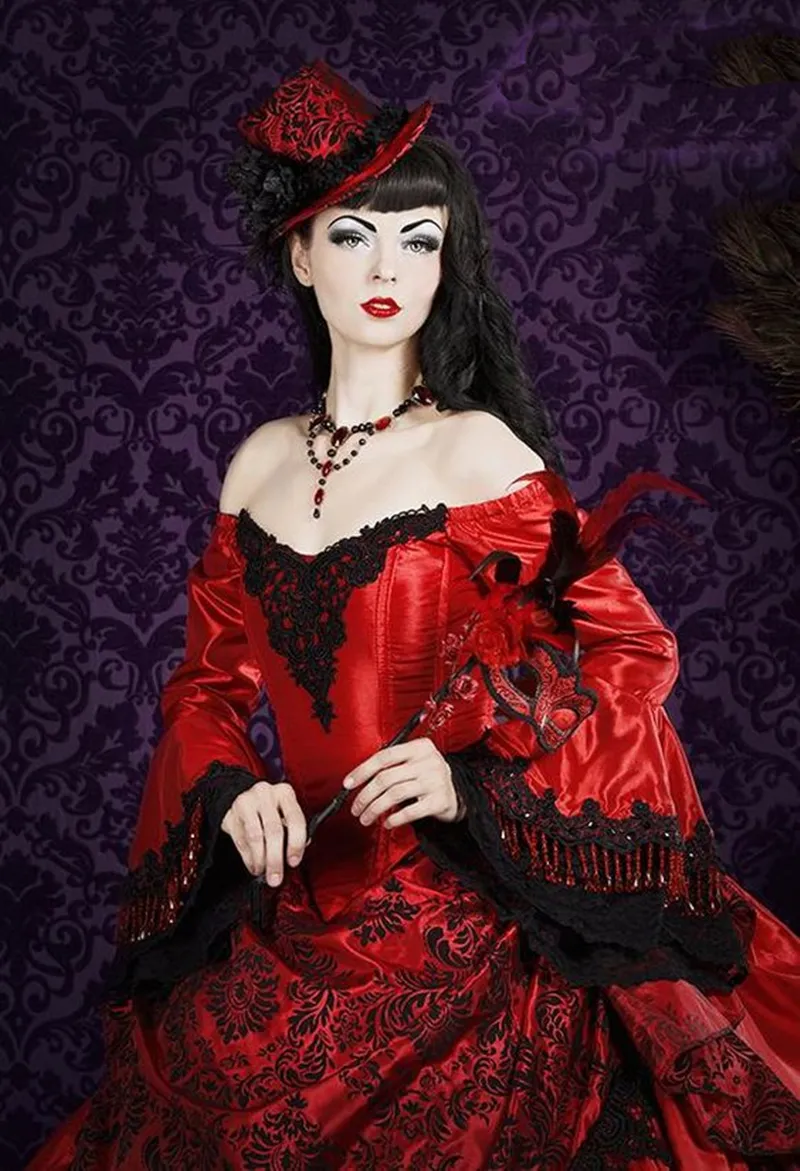 vampire prom dress Gothic Vampire Prom Outfit Inspiration