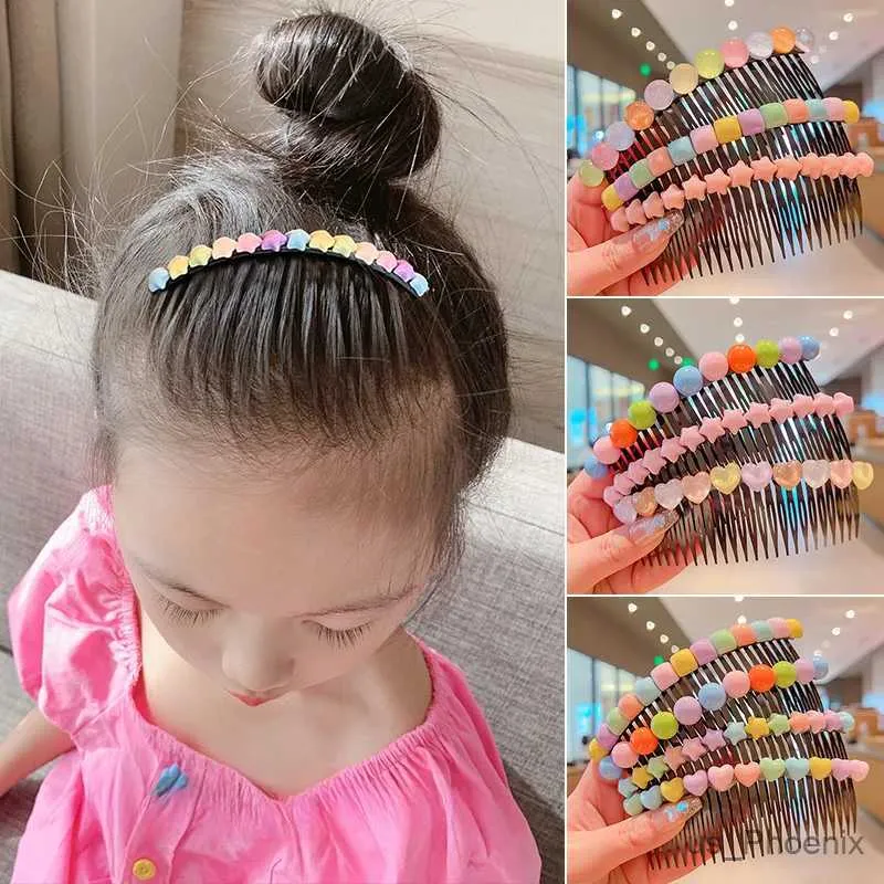 Accessoires de cheveux bébé filles mignon coeur étoile coiffure peigne épingles à cheveux