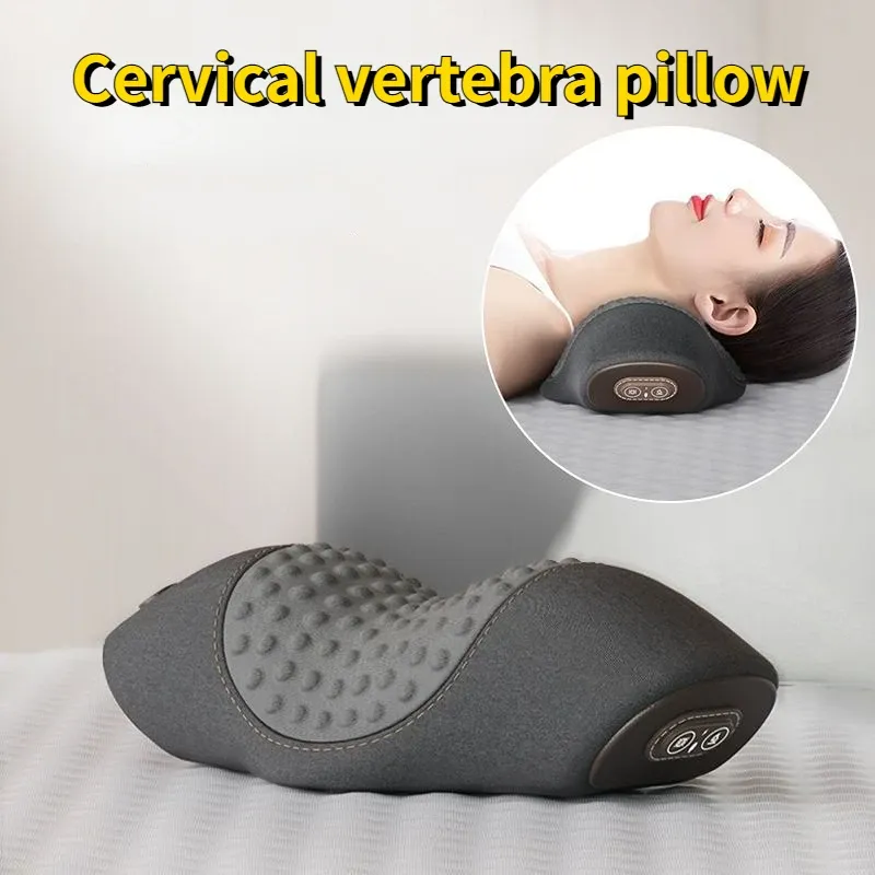 Massageador massager vértebra massagem na coluna vertebral Ajuda do sono A tração de aquecimento de temperatura constante evita dor cervical