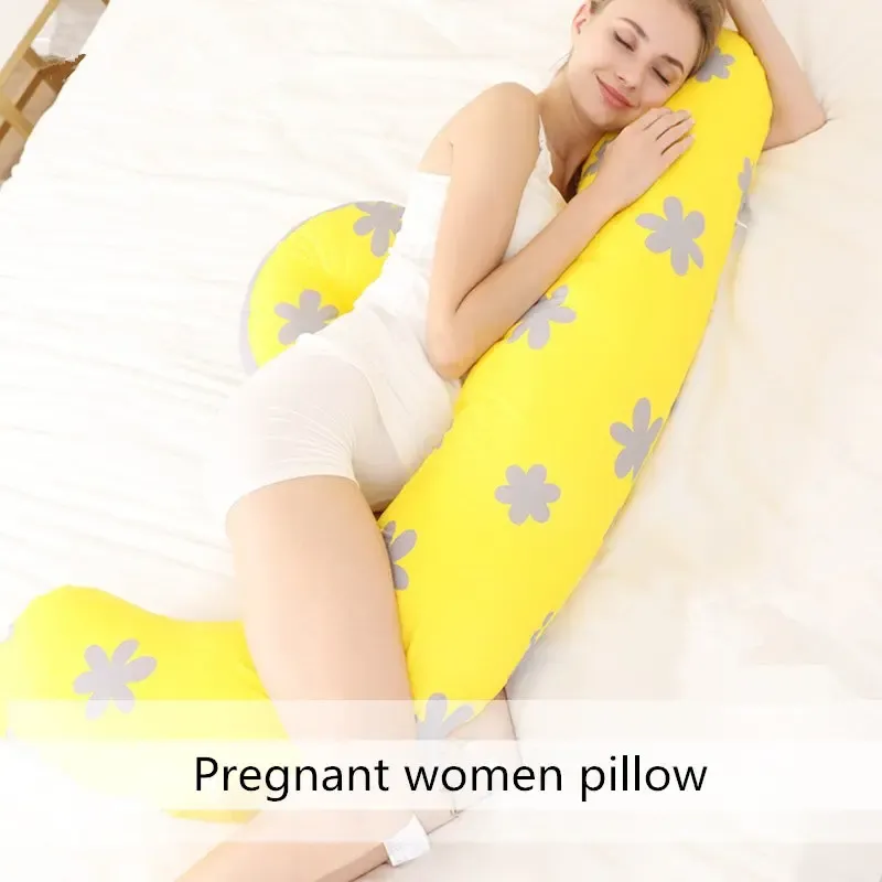 Forniture cuscino per gravidanza stampata da cartone animato cuscino per il corpo di qualità in gravidanza cuscino di maternità donne che dormono cuscinetto da cuscinetto da letto.