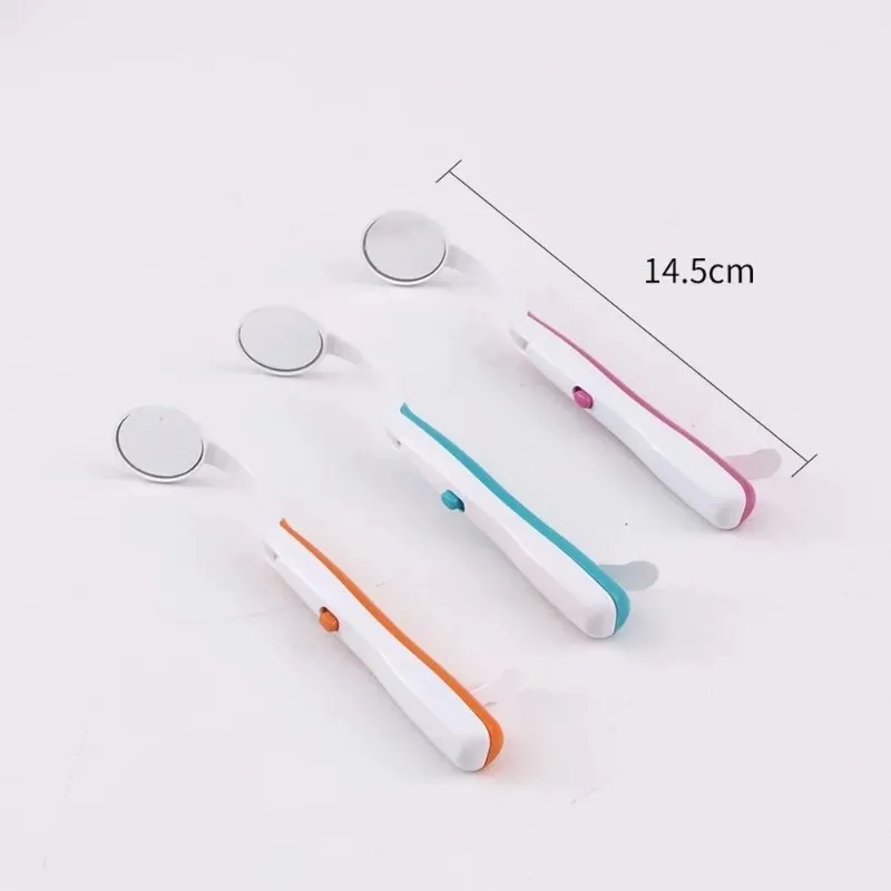 2024 Dental Mirror With LED Light Inspect Instrumentkontroll Spegel tandläkare Oral Super Bright Anti-Fog Mouth Mirror Tooth Fashion1. LED -tandspegel för muntliga tentor