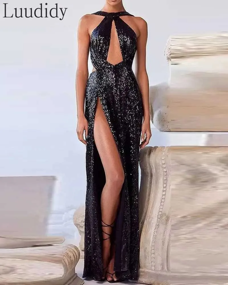 Womens Sexy Cold Shoe Backless High Seam Maxi Sequin... From Jichang_store1, $18.92 | DHgate.Com Womens Sexy Cold Shoe Backless High Seam Maxi Sequin... From Jichang_store1, $18.92 | DHgate.Com