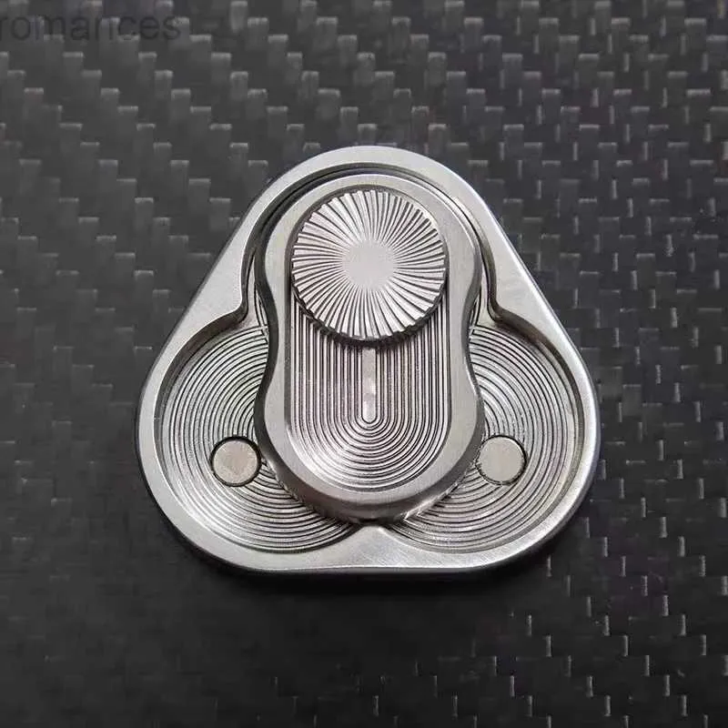 Decompressie speelgoed driehoek magnetische fidget slider voor volwassenen EDC metaal fidget speelgoed handspinner voor autisme sensorisch speelgoed angststressverlichting voor een D240424