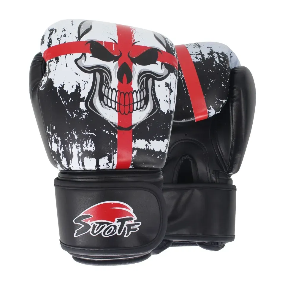 Arts 2022 Guantes de boxeo para hombres PU Karate Muay Thai Guantes Boxeo Fight Free Fight MMA Sanda Entrenamiento de adultos Equipo de niños