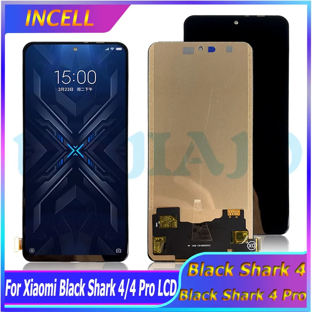 Écrans 100% Test 6.67 "Intell Affichage pour Xiaomi Black Shark 4 Écran LCD Tactile Digitizer Assembly pour Xiaomi Black Shark 4 Pro Affichage