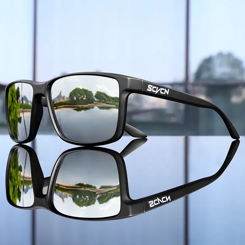 Tillbehör Herrmode solglasögon lyxiga polariserade solglasögon för att köra fiske cykelglasögon golfkvinnor cykelglasögon lyxiga nyanser