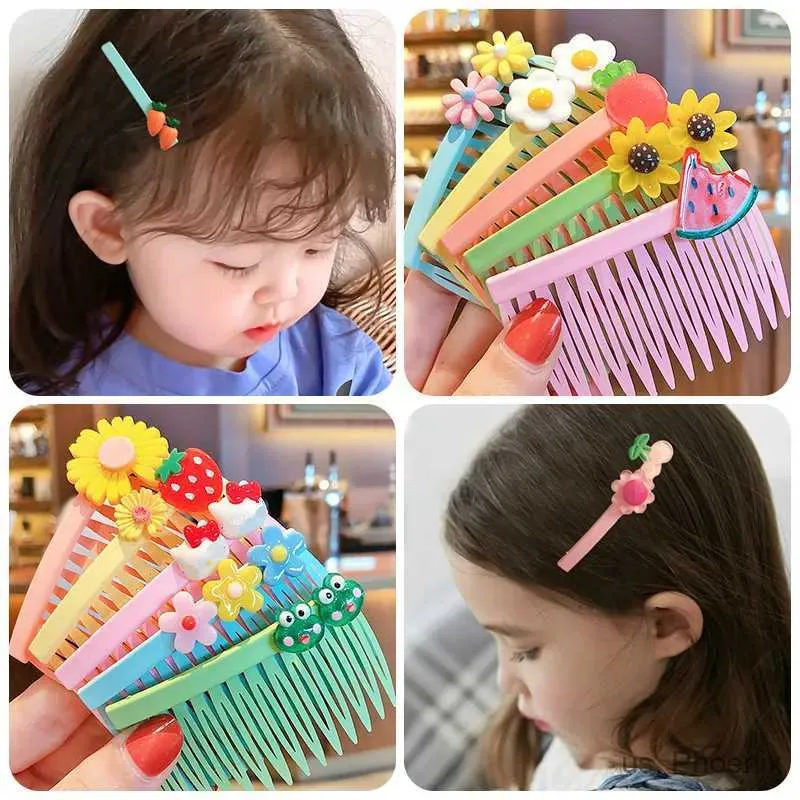 Accessori per capelli 3/5/8 PC/BASS BAMBINI CINETTO FRUTTO ANIMA FLOORE COMPAGGIO COMPARE GIOCHI SOLE ACRILICA CLIP ACCIPI