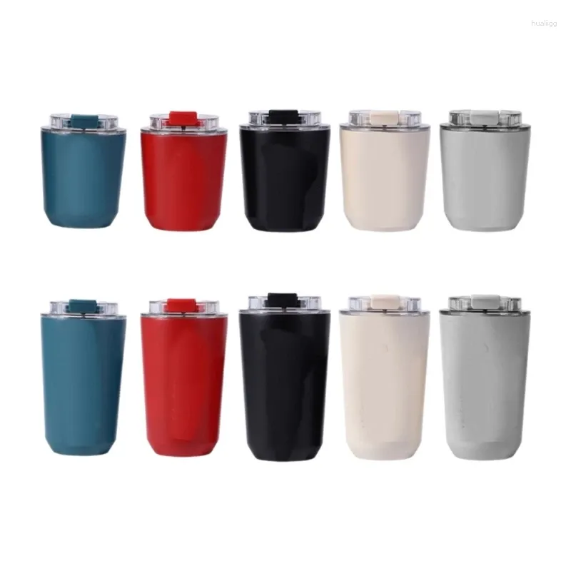 Water Bottles Stainsless Steels Travel Mugs Light Weights Car Cup Double Walled Drinkware D08D